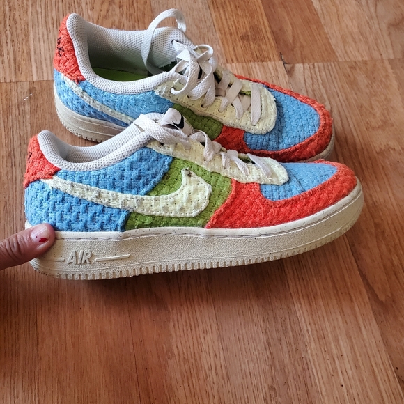 Nike Other - Nike Air Force 1 LV8 Hemp Unisex Sneakers Size 4.5 Youth